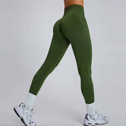 High Waist Push up Seamless Sport Legging Women Yoga Pants Super Stretchy Gym Workout Tights Sport Leggings Running Pants
