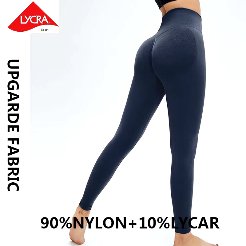 High Waist Push up Seamless Sport Legging Women Yoga Pants Super Stretchy Gym Workout Tights Sport Leggings Running Pants